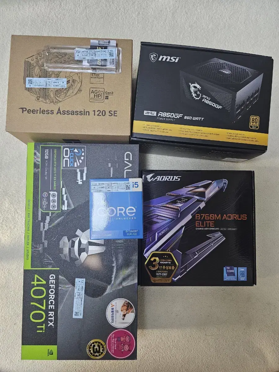 4070ti 본체 팝니다